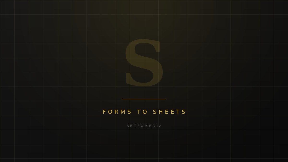 Google Forms responses flowing into a structured Google Sheets workbook with a summary tab